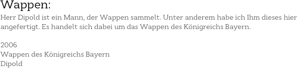 Wappen: