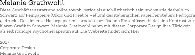 Melanie Grathwohl: