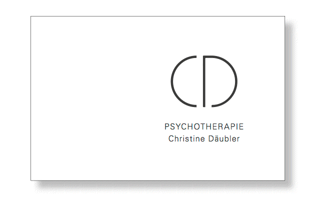 ChristineDaeublerCorporateDesignVisitenkate2